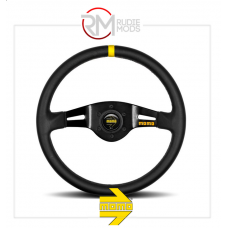 Momo Model 03 Steering Wheel BLACK SPOKE/BLACK LEATHER Ø350mm M11150405212R